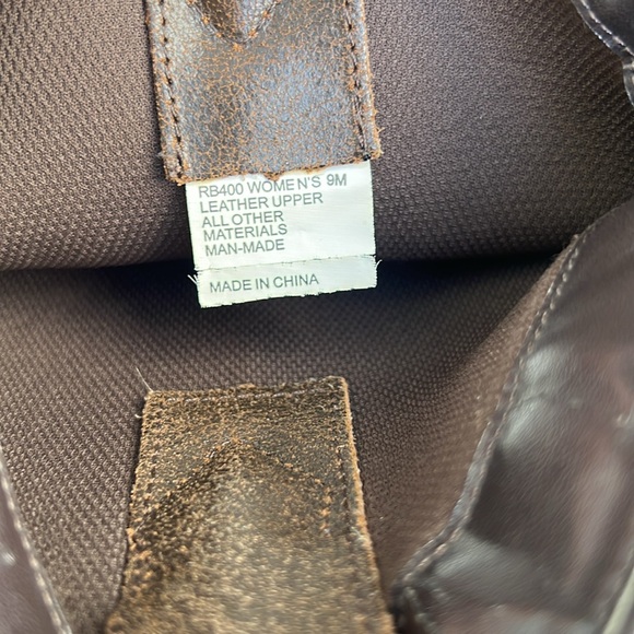 Vintage Women’s Western Cowboy Boots Brown Cross Studded - Picture 10 of 16